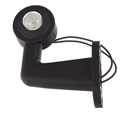 LAMPA OBRYSOWA BIAŁA DIODOWA NA WYSIĘGNIKU ŁAMANYM,PRAWA,KRÓT.,12/24V-347602710