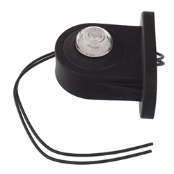 LAMPA OBRYSOWA BIAŁA DIODOWA NA PODSTAWIE OWALNEJ,KRÓTKA,PRAWA,12/24V-347602717