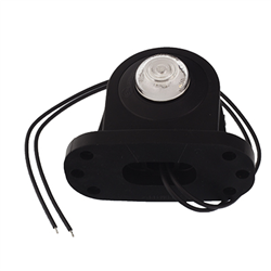 LAMPA OBRYSOWA BIAŁA DIODOWA NA PODSTAWIE OWALNEJ,KRÓTKA,PRAWA,12/24V-347602718