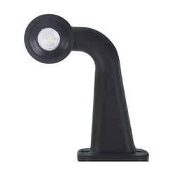 LAMPA OBRYSOWA BIAŁA DIODOWA NA WYSIĘGNIKU ŁAMANYM, LEWA,DŁUGA,12/24V-347602720