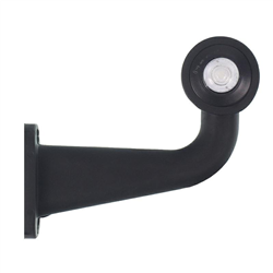 LAMPA OBRYSOWA BIAŁA DIODOWA NA WYSIĘGNIKU ŁAMANYM,PRAWA,DŁUGA,12/24V-347602722