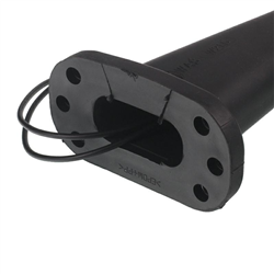 LAMPA OBRYSOWA BIAŁO-CZERWONA DIODOWA NA WYSIĘGNIKU ŁAMANYM, LEWA DŁUGA,12/24V-347602727