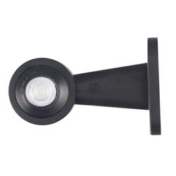 LAMPA OBRYSOWA BIAŁO-CZERWONA DIODOWA NA WYSIĘGNIKU PROSTYM,LEWA,KRÓTKA,12/24V-347602731