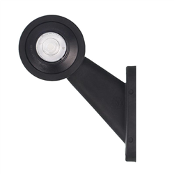 LAMPA OBRYSOWA BIAŁO-CZERWONA DIODOWA NA WYSIĘGNIKU UKOŚNYM,LEWA,KRÓTKA,12/24V-347602737