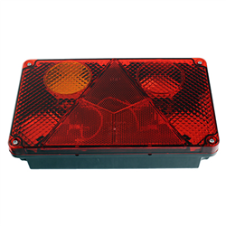 LAMPA TYLNA ZESP. LEWA (PODŚW. TABLICY) Z TRÓJKĄTEM, 12/24V - BEZ KABLA-347602743