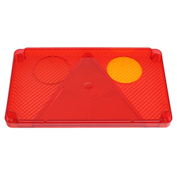 KLOSZ LAMPY TYLNEJ ZESP. LEWEJ Z TRÓJKĄTEM, NA ŻARÓWKI - NACZEPY-347602746