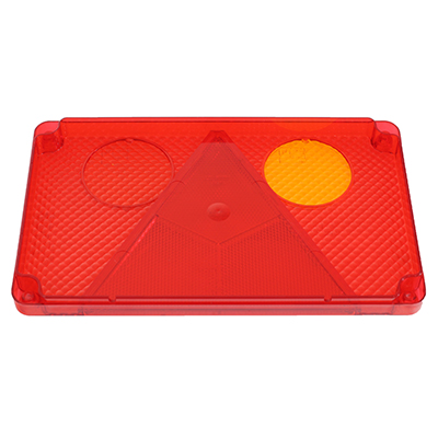 KLOSZ LAMPY TYLNEJ ZESP. LEWEJ Z TRÓJKĄTEM, NA ŻARÓWKI - NACZEPY-347602746