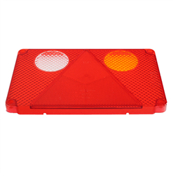 KLOSZ LAMPY TYLNEJ ZESP. PRAWEJ Z TRÓJKĄTEM, NA ŻARÓWKI - NACZEPY-347602751
