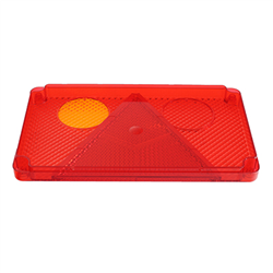KLOSZ LAMPY TYLNEJ ZESP. PRAWEJ Z TRÓJKĄTEM, NA ŻARÓWKI - NACZEPY-347602754