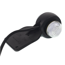 LAMPA OBRYSOWA BIAŁA DIODOWA WISZĄCA, LEWA/PRAWA, 12/24V-347602755