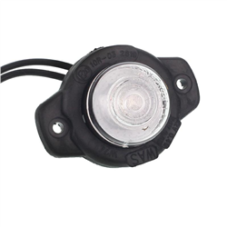LAMPA OBRYSOWA CZERWONA DIODOWA POJEDYN. 12/24V-347602764
