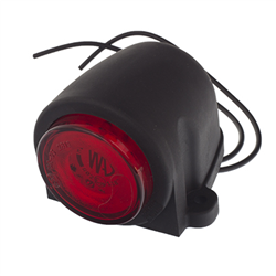 LAMPA OBRYSOWA CZERWONA DIODOWA 12/24V, KRÓTKA-347602774