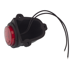 LAMPA OBRYSOWA CZERWONA DIODOWA 12/24V, KRÓTKA-347602775
