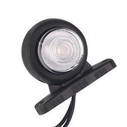 LAMPA OBRYSOWA BIAŁA DIODOWA NA WYSIĘGNIKU PROSTYM, KRÓTKA-347602889