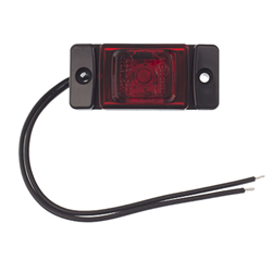 LAMPA OBRYSOWA CZERWONA DIODOWA 12/24V-347602895