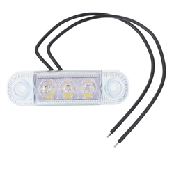 LAMPA OBRYSOWA BIAŁA DIODOWA OWALNA 12/24V-347602900