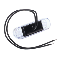 LAMPA OBRYSOWA BIAŁA DIODOWA OWALNA 12/24V-347602899