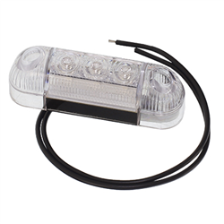 LAMPA OBRYSOWA CZERWONA DIODOWA OWALNA 12/24V-347602904