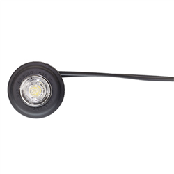 LAMPA OBRYSOWA BIAŁA 1-DIODOWA OKRĄGŁA, 12/24V-347602941