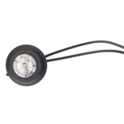 LAMPA OBRYSOWA POMARAŃCZOWA 3-DIODOWA OKRĄGŁA, 12/24V-347602943