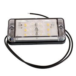 LAMPA COFANIA DIODOWA BIAŁA 12/24V-347602954