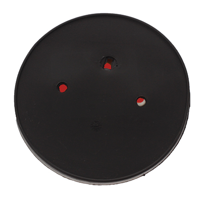 LAMPA OBRYSOWA CZERWONA NISKA PRZYCZEPA, FI 92MM, H=52MM-347178432