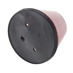LAMPA OBRYSOWA CZERWONA WYSOKA PRZYCZEPA, FI 92MM, H=70MM-347603075