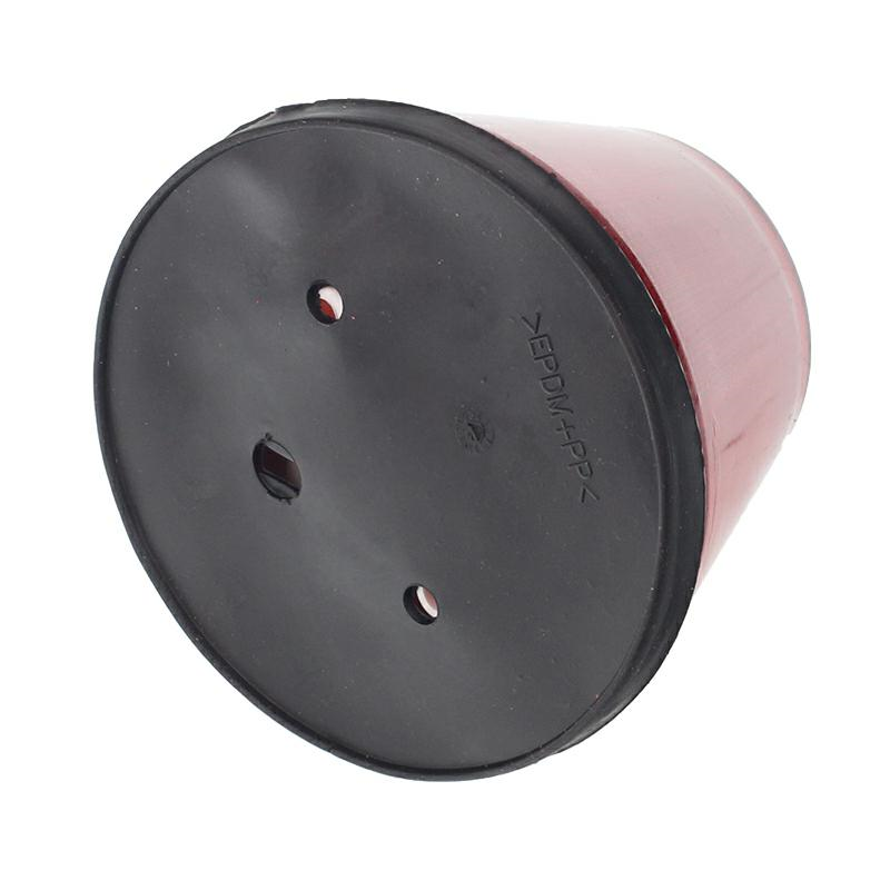 LAMPA OBRYSOWA CZERWONA WYSOKA PRZYCZEPA, FI 92MM, H=70MM-347603075