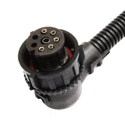 WTYCZKA EL. KĄTOWA - 8 (6) PINÓW,FI 27MM LAMPA TYLNA VOLVO, MAN-347603097
