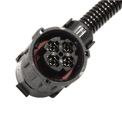 WTYCZKA EL. KĄTOWA - 4 (4) PINY, FI 24MM CZUJNIKI ECAS,MODULATORY, ELEKTROZAWORY-347603103