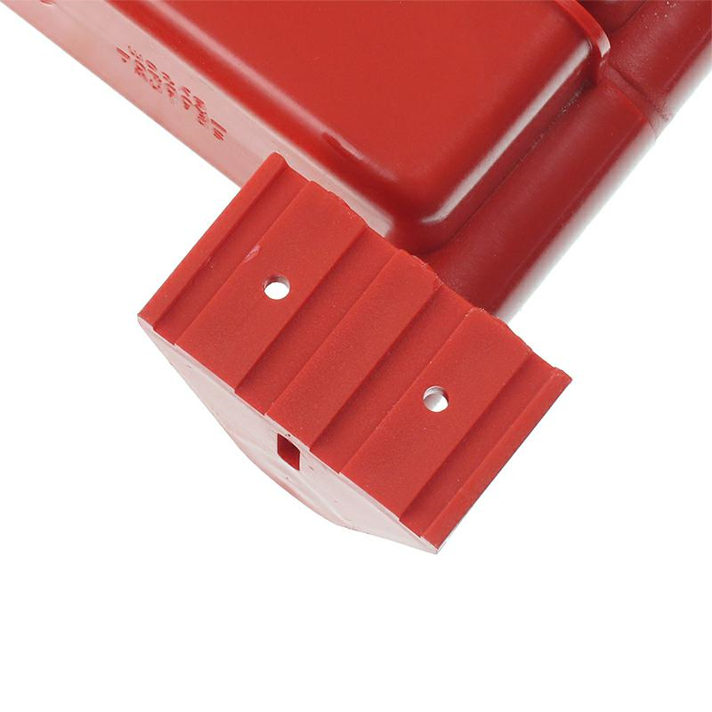ZESTAW 5 POJEMNIKÓW OBROTOWYCH CZERWONY - 220X90X50/360MM-347603144
