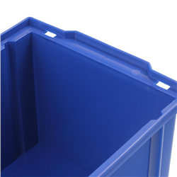 SKRZYNKA MAGAZYNOWA TYP0 - 149X 89X 69MM NIEBIESKA - NOŚNOŚĆ 1KG - PP-347603178