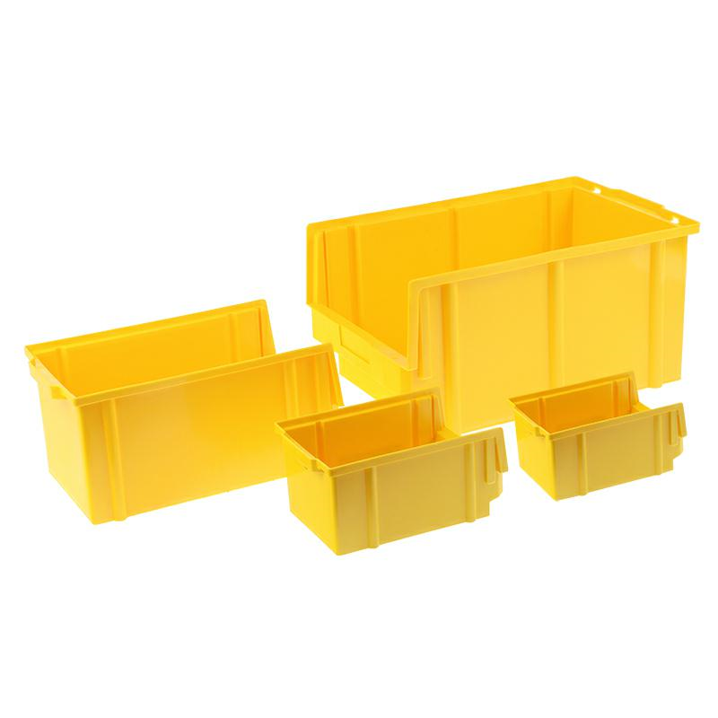 SKRZYNKA MAGAZYNOWA TYP0 - 149X 89X 69MM ŻÓŁTA - NOŚNOŚĆ 1KG - PP-347603187