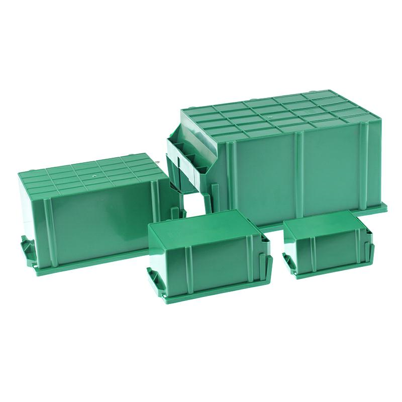 SKRZYNKA MAGAZYNOWA TYP0 - 149X 89X 69MM ZIELONA - NOŚNOŚĆ 1KG - PP-347603196