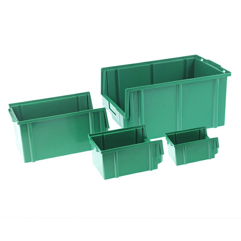 SKRZYNKA MAGAZYNOWA TYP3 - 400X269X199MM ZIELONA - NOŚNOŚĆ 8KG - PP-347603291