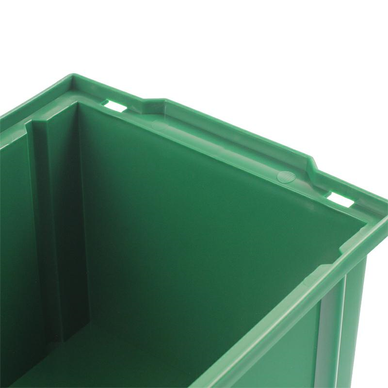 SKRZYNKA MAGAZYNOWA TYP3 - 400X269X199MM ZIELONA - NOŚNOŚĆ 8KG - PP-347603290