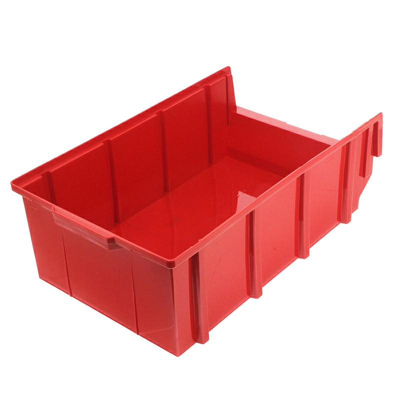 SKRZYNKA MAGAZYNOWA TYP4 - 600X360X200MM CZERWONY - NOŚNOŚĆ 15KG - PP-347603294