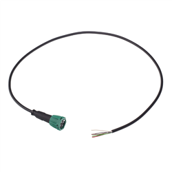 WTYCZKA BAJONET 5 PIN, ZIELONA Z PRZEWODEM 1M-347603481