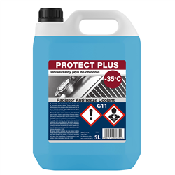 PŁYN DO CHŁODNICY NIEBIESKI 5L DO -35*C GOTOWY DO UŻYCIA, K2 PROTECT PLUS-347603775