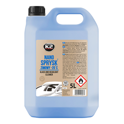 PŁYN DO SPRYSKIWACZY ZIMOWY K2 - 5L -20°C - PERFUMOWANY-347603778