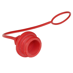 ZAŚLEPKA SZYBKOZŁĄCZA HYDRAULICZNEGO GNIAZDO 1", CZERWONA-347603908