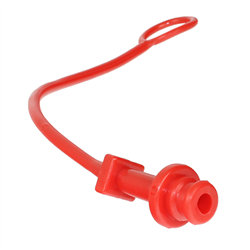 ZAŚLEPKA SZYBKOZŁĄCZA HYDRAULICZNEGO GNIAZDO 1/4", CZERWONA-347603910