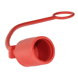 ZAŚLEPKA SZYBKOZŁĄCZA HYDRAULICZNEGO WTYCZKA 1", CZERWONA-347603919