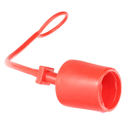 ZAŚLEPKA SZYBKOZŁĄCZA HYDRAULICZNEGO WTYCZKA 3/4", CZERWONA-347603923
