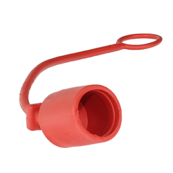 ZAŚLEPKA SZYBKOZŁĄCZA HYDRAULICZNEGO WTYCZKA P, CZERWONA-347603925