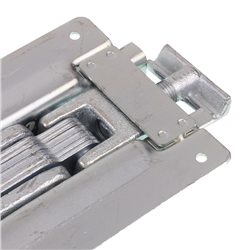 ZAMKNIĘCIE BURTOWE WPUSZCZANE 278X120MM Z ZACZEPEM T OCYNK-347604151