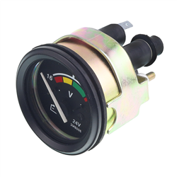 WSKAŹNIK NAPIĘCIA (WOLTOMIERZ) MTZ, 24V, VOLTOMIERZ. BEZ PODŚWIETLENIA, ZAKRES 16-32V-347604267