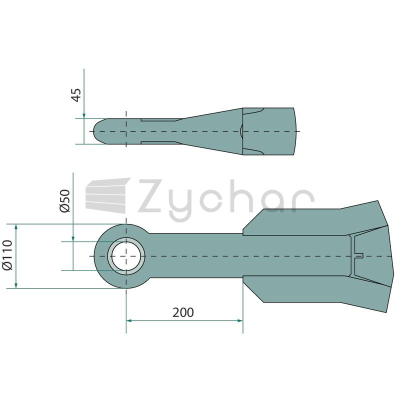 Dyszel ZGA - 220440 098 18 6-250-347735475