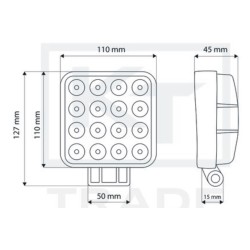 copy of Panel roboczy 40 LED 120W