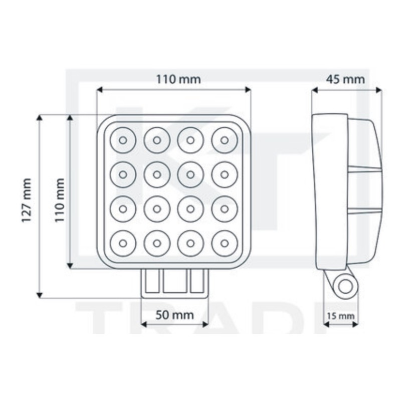 copy of Panel roboczy 40 LED 120W